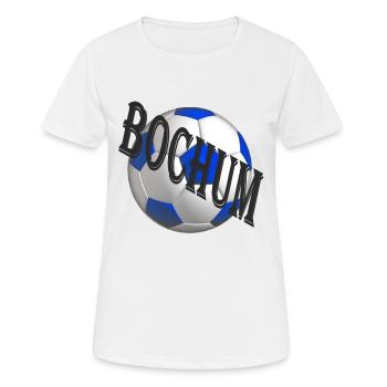 Bochum Design - T-shirt respirant Femme - blanc - Devant - AI Model Female 172 dark (172cm)