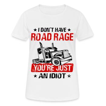 Truck Truck Driver Truck Truck Driver - Women's Breathable T-Shirt - white - Front - AI Model Female 172 dark (172cm)