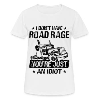 Truck Truck Truck Driver Truck Driver - Women's Breathable T-Shirt - white - Front - AI Model Female 172 dark (172cm)