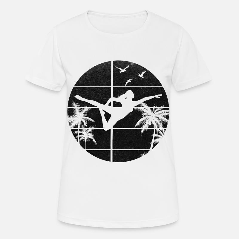 Pole Dance Pole Dancing Pole Dancer I Pole Dance - Frauen T-Shirt atmungsaktiv - Weiß