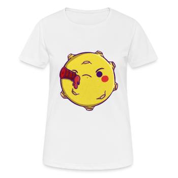 Trip to the Moon - Women's Breathable T-Shirt - white - Front - AI Model Female 172 dark (172cm)