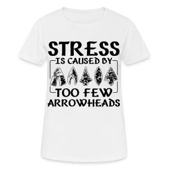 Collect arrowheads - Women's Breathable T-Shirt - white - Front - AI Model Female 172 dark (172cm)