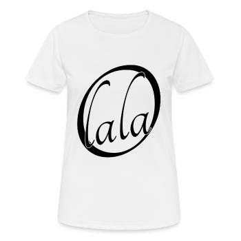 Oh lala - Frauen T-Shirt atmungsaktiv - Weiß - Vorne - AI Model Female 172 dark (172cm)