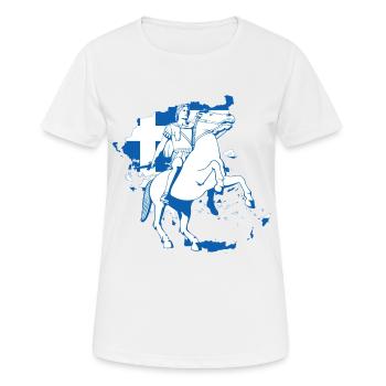 Alexander the Great - Women's Breathable T-Shirt - white - Front - AI Model Female 172 dark (172cm)