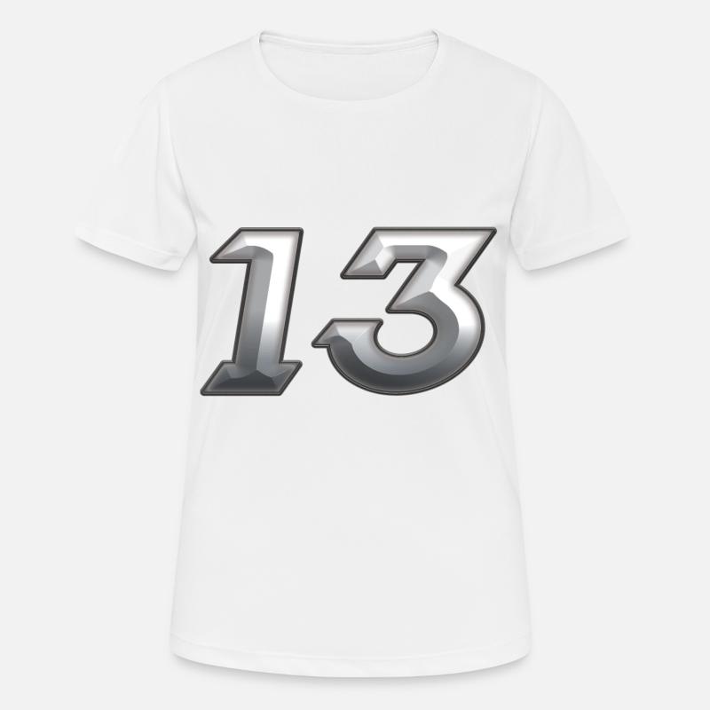 13 - Women's Breathable T-Shirt - white