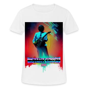 Fels - Frauen T-Shirt atmungsaktiv - Weiß - Vorne - AI Model Female 172 dark (172cm)
