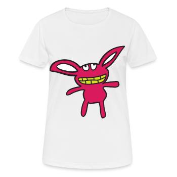Cartoon Monster - Women's Breathable T-Shirt - white - Front - AI Model Female 172 dark (172cm)