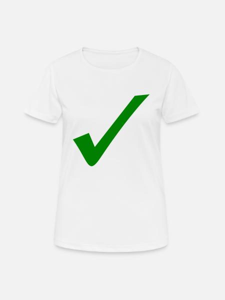 Green hook - Women's Breathable T-Shirt - white