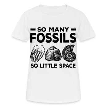 Collecting fossils - Women's Breathable T-Shirt - white - Front - AI Model Female 172 dark (172cm)