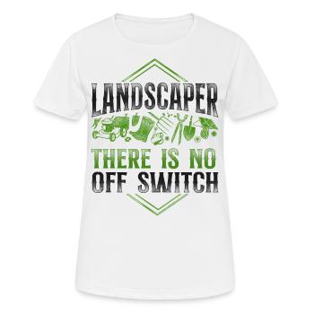 Landscaper Landscaping Landscape - Women's Breathable T-Shirt - white - Front - AI Model Female 172 dark (172cm)