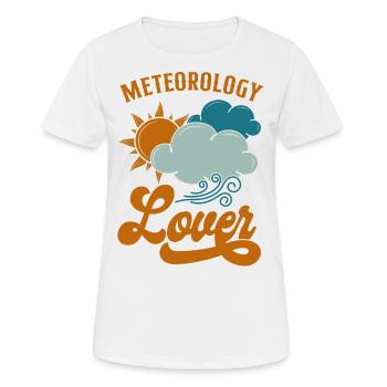 Meteorologist Weather Forecast - Women's Breathable T-Shirt - white - Front - AI Model Female 172 dark (172cm)