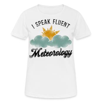 Meteorologist Weather Forecast - Women's Breathable T-Shirt - white - Front - AI Model Female 172 dark (172cm)