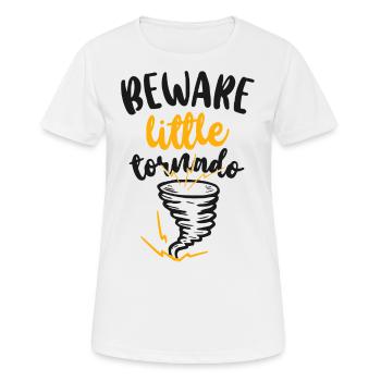 Storm Chaser Hurricane Meteorology - Frauen T-Shirt atmungsaktiv - Weiß - Vorne - AI Model Female 172 dark (172cm)