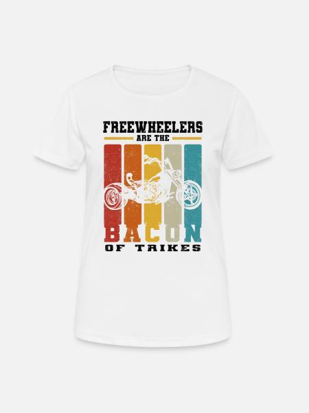 Trike Moto - T-shirt respirant Femme - blanc