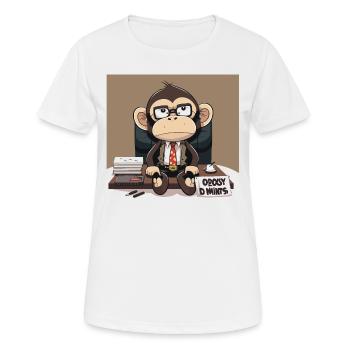Blödsinn - Frauen T-Shirt atmungsaktiv - Weiß - Vorne - AI Model Female 172 dark (172cm)