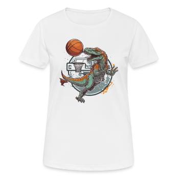 Raptor Baller - T-shirt respirant Femme - blanc - Devant - AI Model Female 172 dark (172cm)