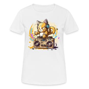 Scratch That - Women's Breathable T-Shirt - white - Front - AI Model Female 172 dark (172cm)