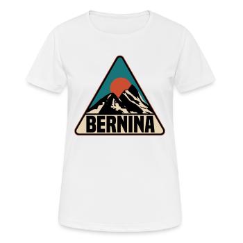 Bernina - Women's Breathable T-Shirt - white - Front - AI Model Female 172 dark (172cm)