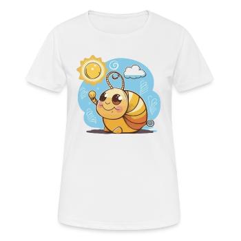 Slowing it Down - Women's Breathable T-Shirt - white - Front - AI Model Female 172 dark (172cm)