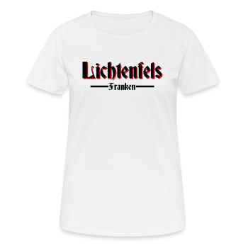 Lichtenfels - Frauen T-Shirt atmungsaktiv - Weiß - Vorne - AI Model Female 172 dark (172cm)