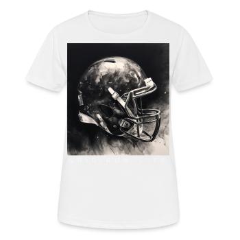 Gridiron Football Touchdown am amerikanischen Spieltag - Frauen T-Shirt atmungsaktiv - Weiß - Vorne - AI Model Female 172 dark (172cm)
