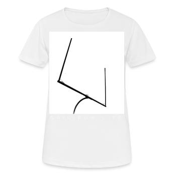 Gridiron Football Touchdown am amerikanischen Spieltag - Frauen T-Shirt atmungsaktiv - Weiß - Vorne - AI Model Female 172 dark (172cm)
