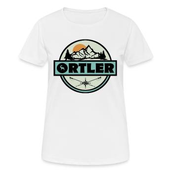 Ortler - T-shirt respirant Femme - blanc - Devant - AI Model Female 172 dark (172cm)