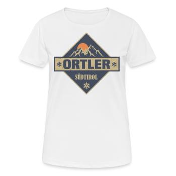 Ortler - T-shirt respirant Femme - blanc - Devant - AI Model Female 172 dark (172cm)