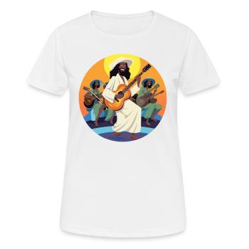 Groove Shepherd - Women's Breathable T-Shirt - white - Front - AI Model Female 172 dark (172cm)
