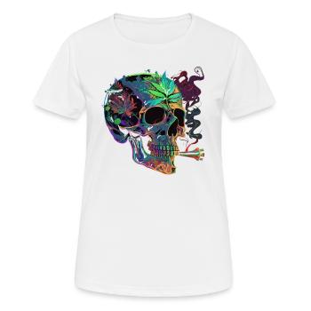 Livraison rapide - T-shirt respirant Femme - blanc - Devant - AI Model Female 172 dark (172cm)