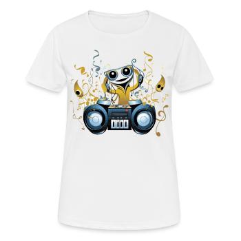 La Foire Aquatique - T-shirt respirant Femme - blanc - Devant - AI Model Female 172 dark (172cm)