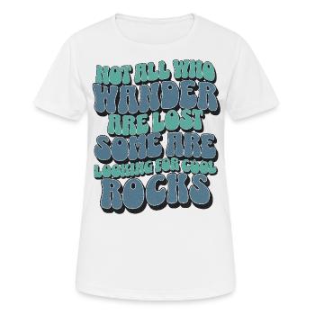 Stones - Women's Breathable T-Shirt - white - Front - AI Model Female 172 dark (172cm)