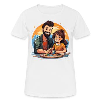Creative Explorers - Women's Breathable T-Shirt - white - Front - AI Model Female 172 dark (172cm)