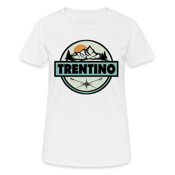 Trentino - Women's Breathable T-Shirt - white - Front - AI Model Female 172 dark (172cm)