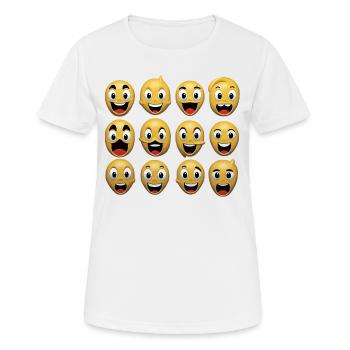 Die albernen Ausdrücke - Frauen T-Shirt atmungsaktiv - Weiß - Vorne - AI Model Female 172 dark (172cm)