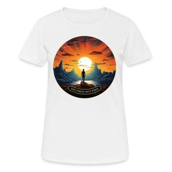 The Dreamers Legacy - Women's Breathable T-Shirt - white - Front - AI Model Female 172 dark (172cm)