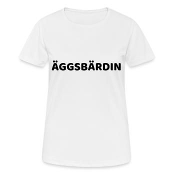L'expert saxon - T-shirt respirant Femme - blanc - Devant - AI Model Female 172 dark (172cm)