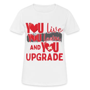 Women Divorce Breakup Relationship - Women's Breathable T-Shirt - white - Front - AI Model Female 172 dark (172cm)