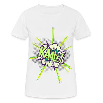 KAALE! - Women's Breathable T-Shirt - white - Front - AI Model Female 172 dark (172cm)