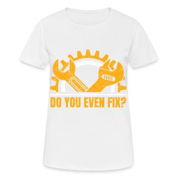 Tshirt parfait pour le superviseur de la - T-shirt respirant Femme - blanc - Devant - AI Model Female 172 dark (172cm)