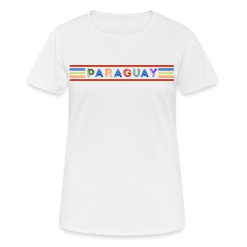 Paraguay - Women's Breathable T-Shirt - white - Front - AI Model Female 172 dark (172cm)