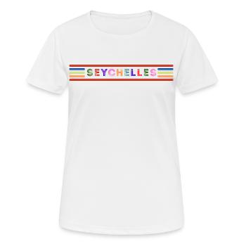 SEYCHELLES - Women's Breathable T-Shirt - white - Front - AI Model Female 172 dark (172cm)