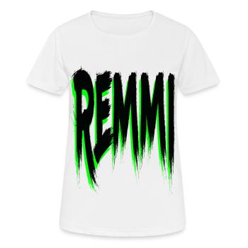 REMMI - T-shirt respirant Femme - blanc - Devant - AI Model Female 172 dark (172cm)