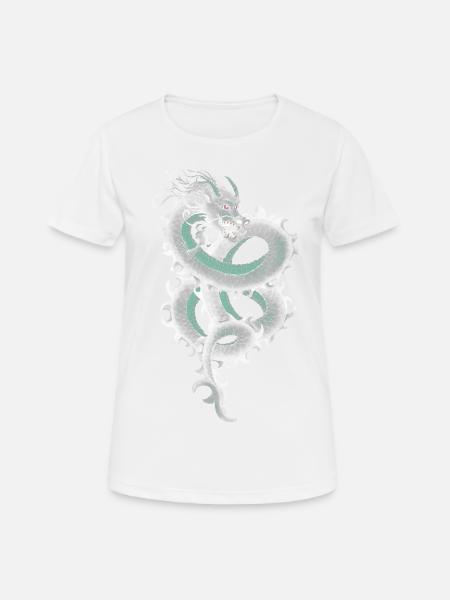 Dragons - T-shirt respirant Femme - blanc