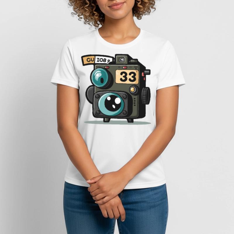 Der Shutterbug Frauen T-Shirt atmungsaktiv