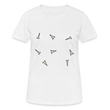Nails and screws - Women's Breathable T-Shirt - white - Front - AI Model Female 172 dark (172cm)