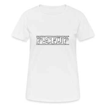 Pick-Up-Fahrer Geschenkidee - Frauen T-Shirt atmungsaktiv - Weiß - Vorne - AI Model Female 172 dark (172cm)