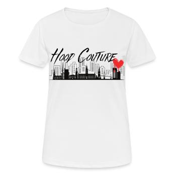 Hood Couture <3 - Frauen T-Shirt atmungsaktiv - Weiß - Vorne - AI Model Female 172 dark (172cm)