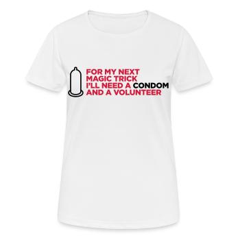 Ma magie sale tour! - T-shirt respirant Femme - blanc - Devant - AI Model Female 172 dark (172cm)