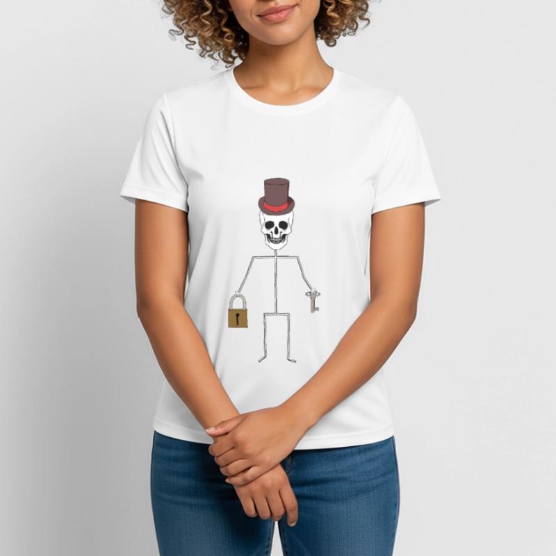 Castle Mr. Ghost Ghost Midnight Ghost Women's Breathable T-Shirt